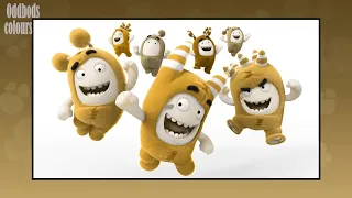 Oddbods compilation, Oddbods learn colours and sports #44 - 奇宝萌兵 第三季 | Funny Cartoon For Kids