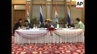 Thai PM meets Indian counterpart and business leaders