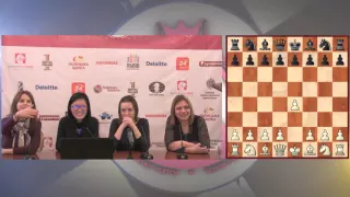 Women’s World Chess Championship Match. Round 4 press-conference.