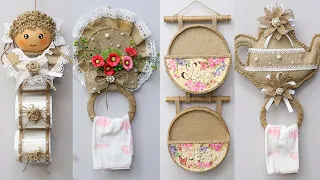 Super useful but low cost😍5 Space saving Jute Wall Hanging Craft Ideas