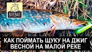 ЛОВЛЯ ЩУКИ НА ДЖИГ весной с берега. Как поймать щуку на джиг на малой реке. Vivo EX 762M