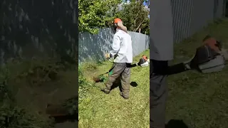 stihl fs 491 c-em валит 🤪