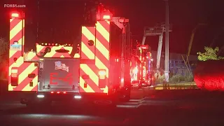 Southington crews clean up ammonia leak