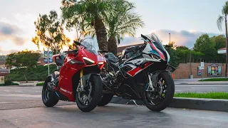 The Best Superbikes - M1000RR & Panigale V4R