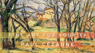 Paul Cézanne Art Slideshow | Vintage Art TV Screensaver | No Sound
