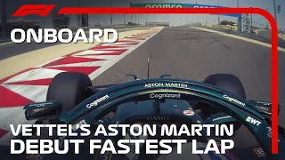 Sebastian Vettel's Aston Martin Debut Fastest Lap | 2021 Pre-Season Testing