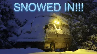 Riding Out the BIG Storm - Van Life in Colorado