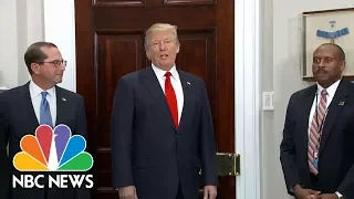 President Donald Trump Offers Preview To State Of The Union Address | NBC News