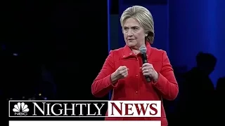 Hillary Clinton In Front-Runner Mode Sets Eyes On Donald Trump | NBC Nightly News