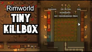 Tiny killbox vs Mechanoid + tribes - Rimworld
