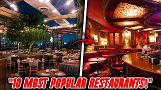 Star Studded Dinners: 10 Most Popular Restaurants For Celebrity Spotting In LA & Hollywood