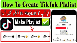 😱Only one click May  playlist list ka option line 🤫 how to create playlist |tik Tok on playlist