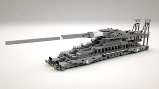 Minecraft Schwerer Gustav Railway Gun Tutorial Part 1