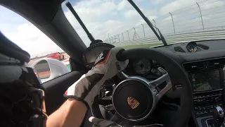 GT3 Coolant and Oil Spill Code Brown at COTA