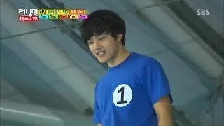 [Running Man] Yeo Jin Goo easily succeeds in diving @Running Man 140126