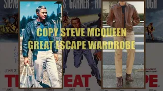 English Sub Steve McQueen  Captain Hilts Style The Great Escape 60YEARS ANIVERSARY スティーヴマックィーン 大脱走