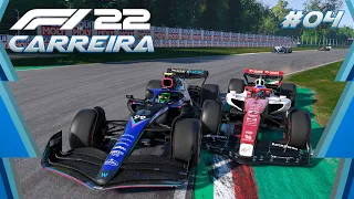 F1 22 - DUAS CORRIDAS DE UMA VEZ - GP EMÍLIA ROMANHA CARREIRA #4