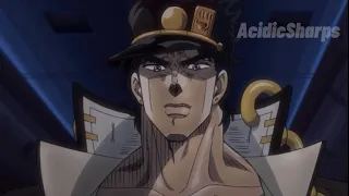 Jotaro and Kakyoin with women (Dub)