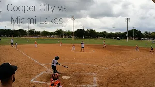 Cooper City Cowboys vs Miami Lakes - 8u All Star Baseball Game - Championship Saturday