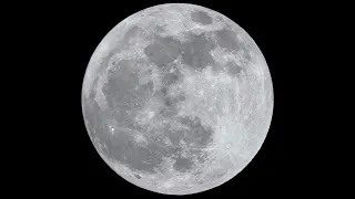 4K Full Moon (Pink Moon) 100% illumination Sky-watcher and Sony Mirrorless