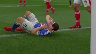 Fifa 19 fake head injury