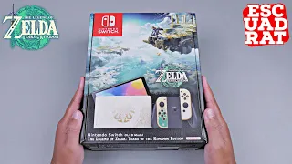 Unboxing Nintendo Switch OLED - The Legend of Zelda: Tears of the Kingdom Edition - English
