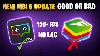MSI 5.11 WILL REDUCE YOUR LAG😍😲 I MSI 5.11 NEW UPDATE BEST FOR LOW END PC I MSI BEST EMULATOR 2023