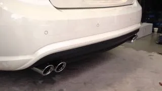 MB E350 COUPE BRABUS EXHAUST SYSTEM SOUND