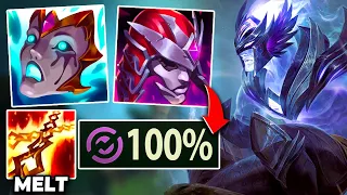 SYLAS BUT I BUILD LIANDRYS AND MELT THE ENEMIES (1-SHOT TANKS) - League of Legends