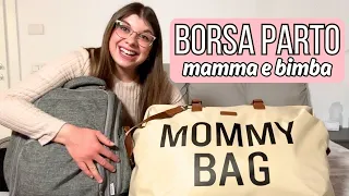 Preparo la BORSA PARTO per l'OSPEDALE! 🤰