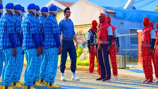 GTA V STORY OF A NERD BECOMING A GANGSTER BLOODS VS CRIPS