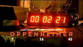 OPPENHEIMER | Trinity Test Countdown