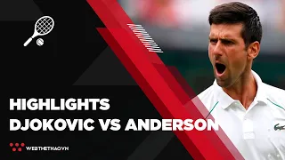 Highlights Novak Djokovic vs Kevin Anderson || Wimbledon 2021 || Tennis