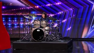Jacob Velazquez Drum Solo Fall Out Boy 'Centuries' AGT Audition Performance