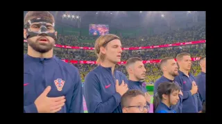 Croatia National Anthem (vs Brazil) - FIFA World Cup Qatar 2022