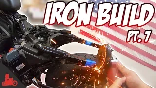 Harley Iron 883 Fender Chop! 🛠  Giveaway Build (S2 Ep7)