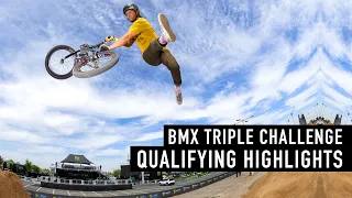 FULL QUALIFYING HIGHLIGHTS - BMX TRIPLE CHALLENGE - GLENDALE ARIZONA