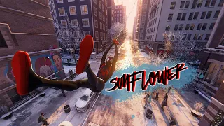 Sunflower - Post Malone & Swae Lee | Spiderman Miles Morales Swing to music