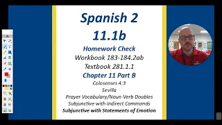 Spanish 2 11-1b