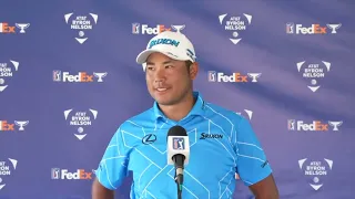 Hideki Matsuyama Friday Interview 2022 AT&T Byron Nelson © PGA Tour