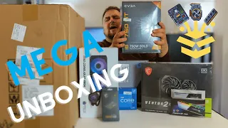 What Parts you Need to Build an i7 12700K Gaming PC - Mega Unboxing!