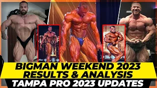 Bigman weekend 2023 results & analysis+Joel to go up against Hunter & Jon+Best V taper in Classic ?