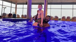 Therme Lindau Bodensee with my nephew (Germany)