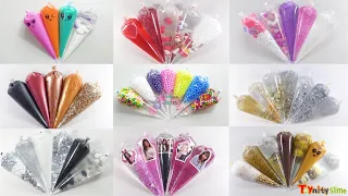 1 Hour Oddly Satisfying Slime Mixing Compilation with Piping Bags ★ASMR★ Relaxing Stress Relief DIY