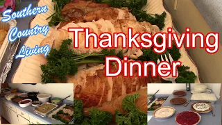 Thanksgiving Dinner  --  Holiday Food Series  --  The Last Thanksgiving Dinner That We Hosted