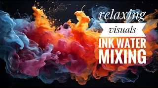 Abstract Liquids 3 - Ink Water Mixing - Relaxing Visuals - Abstract Colors