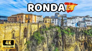 🇪🇦[4K] RONDA Spain "The Dream City" Walking Tour in July 2023 | Málaga, Andalucía