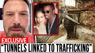 Ben Affleck & CNN Team Up & LEAK NEW VIDEO Of Diddy & J-Lo In Underground Play Tunnels!!