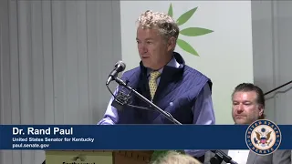 Dr. Rand Paul Visits Aviette Bioprocessing Plant in Franklin, Kentucky