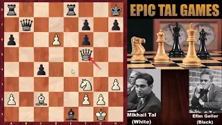 Mikhail Tal vs Efim Geller - Riga (1958)